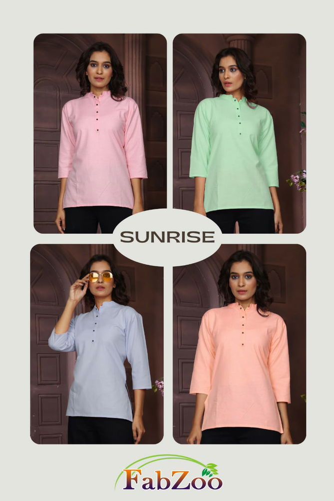 Sunrise By Fabzoo Colors Western Ladies Top Catalog